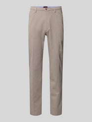 Slim Fit Stoffhose mit Gesäßtaschen Modell 'brody' von CINQUE Beige - 31