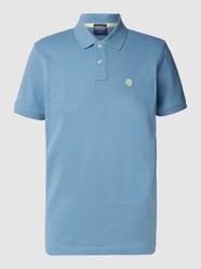 Poloshirt mit Brand-Stitching von MCNEAL Blau / Türkis - 40