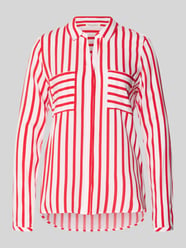 Blouse van viscose met borstzakken van Christian Berg Woman - 45