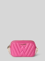 Handtasche mit Label-Applikation von Weat Pink - 10