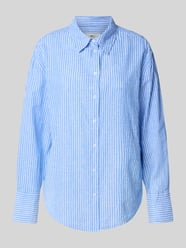 Relaxed Fit Bluse aus Leinen-Baumwoll-Mix von Gina Tricot - 2