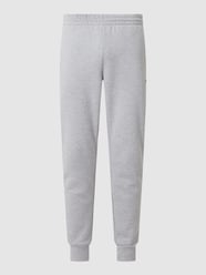Slim Fit Sweathose aus Baumwollmischung von Lacoste Grau / Schwarz - 39
