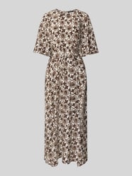 Sukienka o dopasowanym kroju z jedwabiu model ‘VARESE’ od Weekend Max Mara - 6