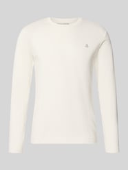 Shaped Fit Langarmshirt aus reiner Baumwolle von Marc O'Polo - 3