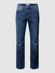 Jeans mit Regular Fit und unifarbenem Design von Brax Blau - 6