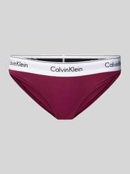Slip mit elastischem Label-Bund von Calvin Klein Underwear Pink - 19