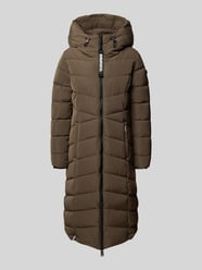 płaszcz pikowany o kroju regular fit z kapturem model 'SATZE' od khujo - 29