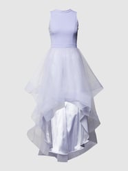 Abendkleid mit Rundhalsausschnitt von CHI CHI London Blau - 25