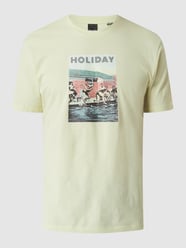 T-shirt van katoen  van Only & Sons Wit - 19