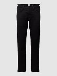 Jeans met labelpatch, model 'OREGON' van Mustang Zwart - 14
