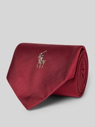Zijden stropdas met logostitching van Polo Ralph Lauren - 46