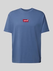 T-Shirt mit Label-Stitching von Levi's® Blau - 3