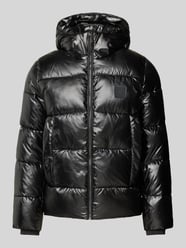 Steppjacke mit Label-Patch von CK Calvin Klein Schwarz - 7