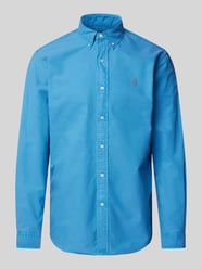 Koszula casualowa o kroju custom fit z kołnierzykiem typu button down od Polo Ralph Lauren - 9