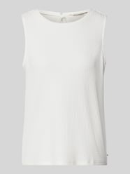 Loose Fit Top mit Waffelstruktur von Tom Tailor Denim - 2