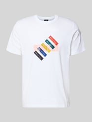 Regular Fit T-Shirt mit Label-Print von Paul Smith - 4