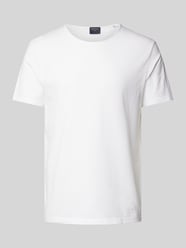 T-Shirt mit Rundhalsausschnitt von OLYMP Level Five Weiß - 21