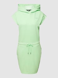Knielange jurk met capuchon van DKNY PERFORMANCE Groen - 16