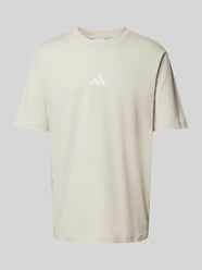 T-Shirt mit Logo-Stitching von ADIDAS SPORTSWEAR Beige - 31