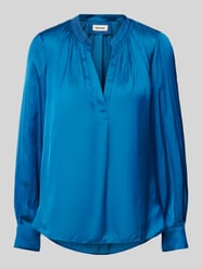 Regular Fit Bluse mit V-Ausschnitt von Zadig & Voltaire Blau - 8