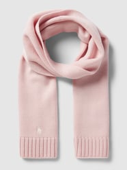 Schal mit Label-Stitching von Polo Ralph Lauren Kids Rosa - 26