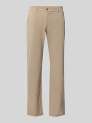 Slim Fit Hose mit Gesäßtaschen von MCNEAL Beige - 5