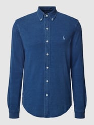 Regular Fit Freizeithemd mit Logo-Stitching von Polo Ralph Lauren Blau - 21