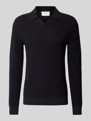 Gebreide pullover met structuurmotief en platte kraag van Lindbergh - 21