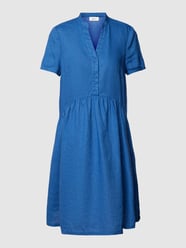 Minikleid aus Leinen von ROBE LÉGÈRE Blau - 36