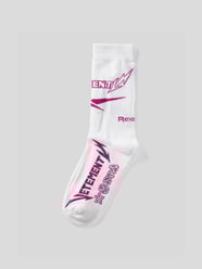 Socken mit Label-Details von VETEMENTS Weiß - 28
