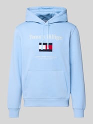 Regular fit hoodie van katoenmix van Tommy Hilfiger - 13