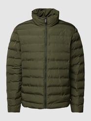 Steppjacke mit Reißverschluss von SELECTED HOMME Grün - 10