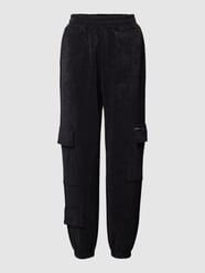 Sweatpants mit Cargotaschen Modell 'EUPHEMIA' von Guess Activewear Schwarz - 27