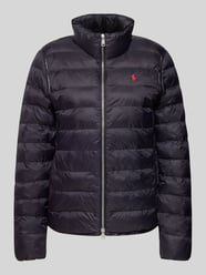 Steppjacke mit Logo-Stitching von Polo Ralph Lauren Schwarz - 2