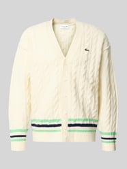 Relaxed Fit Strickjacke aus Woll-Mix von Lacoste - 26