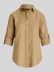 Koszula z czystego lnu o kroju relaxed fit z czystego lnu od Lauren Ralph Lauren - 5