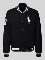 Collegejack met knoopsluiting en labelstitching van Polo Ralph Lauren - 8