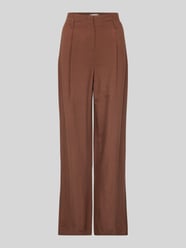 Wide Leg Bundfaltenhose mit Gürtelschlaufen von Christian Berg Woman Selection - 5