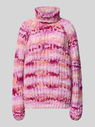 Sweter z golfem o kroju relaxed fit z domieszką wełny z alpaki od Smith and Soul - 42