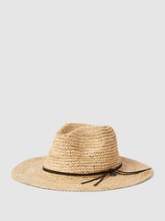 Strohoed met labeldetail, model 'CELERY' van Barts Beige - 15
