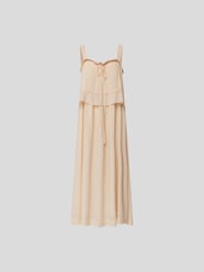 Maxikleid mit Rüschen-Elementen von See by Chloé Weiß - 27