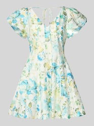 Ausgestelltes Cocktailkleid aus Lyocell-Mix mit Leinen-Anteil Modell 'CAMDEN' von Forever New - 17