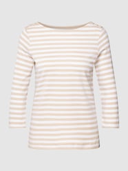 Longsleeve mit Streifenmuster von Christian Berg Woman Weiß - 26