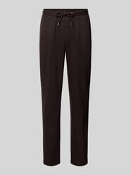 Broek met elastische band en tunnelkoord van Profuomo - 1
