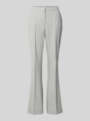 Flared Stoffhose mit Ziernähte und Viskose-Anteil Modell 'DORO' von Raffaello Rossi - 23