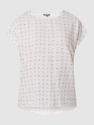Blusenshirt aus Viskose  von Montego Grau / Schwarz - 30