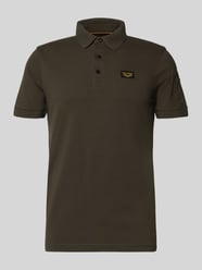 Slim Fit Poloshirt mit Label-Stitching Modell 'TRACKWAY' von PME Legend - 41