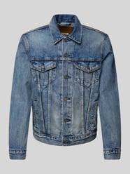 Jeansjacke mit Brusttaschen von Levi's® Blau - 5