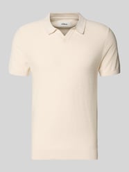 Koszulka polo z czystej bawełny o kroju regular fit od s.Oliver RED LABEL - 4
