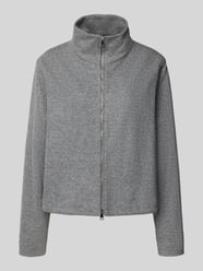Strickjacke aus Schurwolle mit Zweiwege-Reißverschluss von windsor. - 11